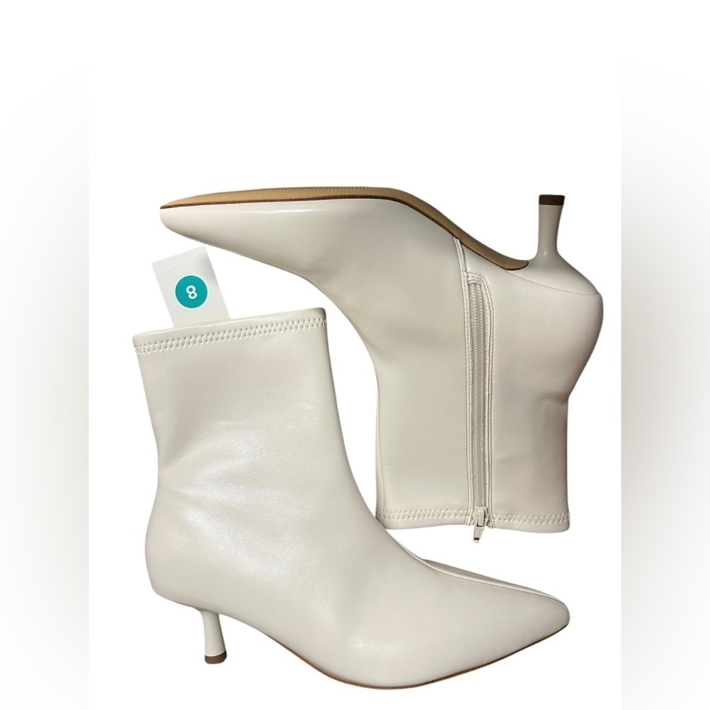 Women's Lonnie Kitten Heel Stretch Ankle Boots‎ - A New Day